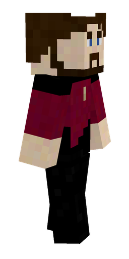 Black skin: body, right side render