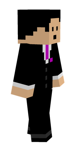 Black skin: body, right side render