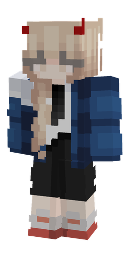 Black skin: body, front render