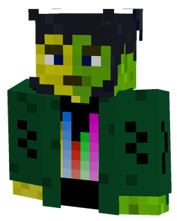 Black skin: bust render