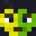 Black skin: face render