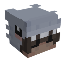 Dark skin: head render