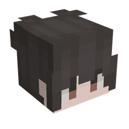 Black skin: head render