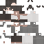 Black skin: raw texture render
