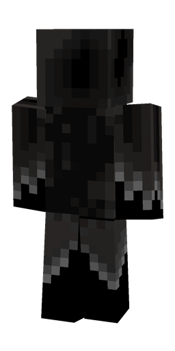 Black skin: body, back render