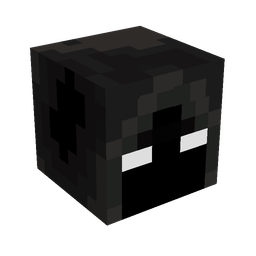 Black skin: head render