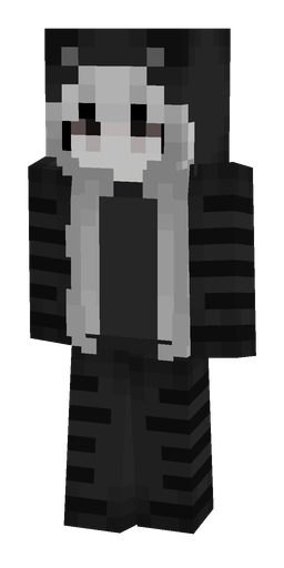 Black skin: body, front render