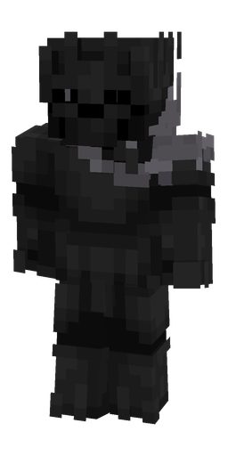 Black skin: body, front render