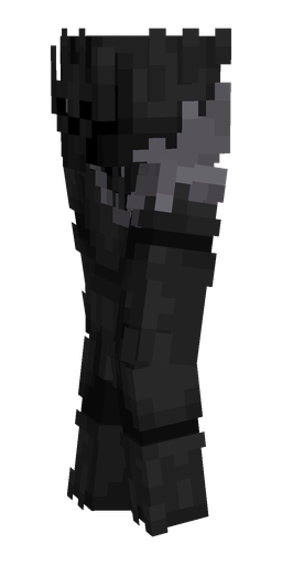 Black skin: body, left side render