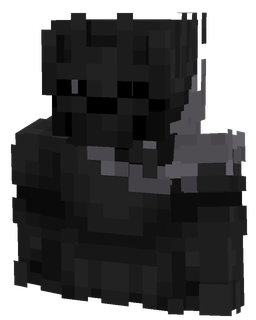 Black skin: bust render