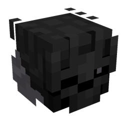 Black skin: head render