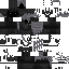 Black skin: raw texture render