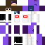 Classic skin: raw texture render