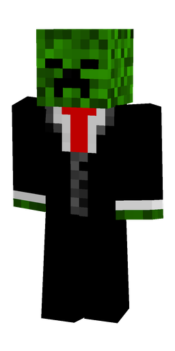 Black skin: body, front render