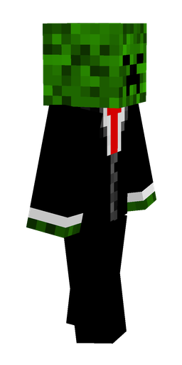 Black skin: body, right side render
