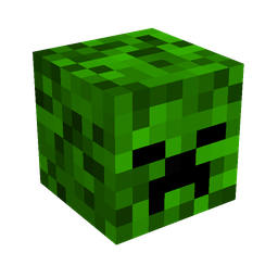 Black skin: head render