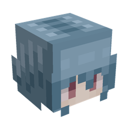 Blue skin: head render