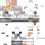 Classic skin: raw texture render
