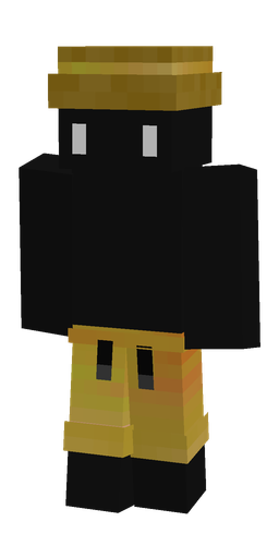Black skin: body, front render