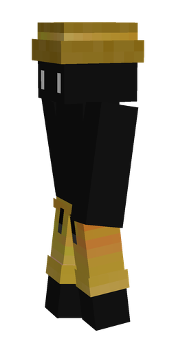 Black skin: body, left side render
