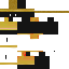 Black skin: raw texture render