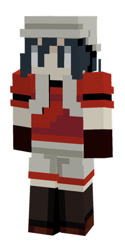 Black skin: body, front render