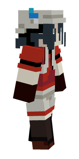 Black skin: body, right side render