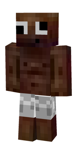 Brown skin: body, front render