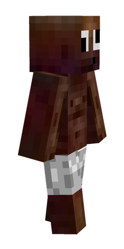 Brown skin: body, right side render