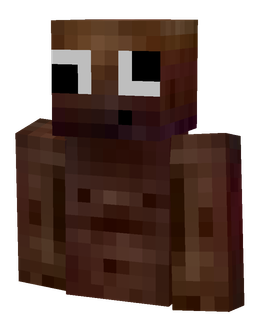 Brown skin: bust render