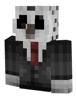 Black skin: bust render