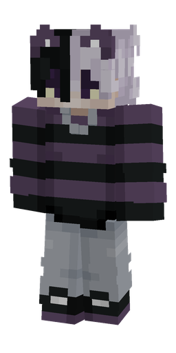 Black skin: body, front render