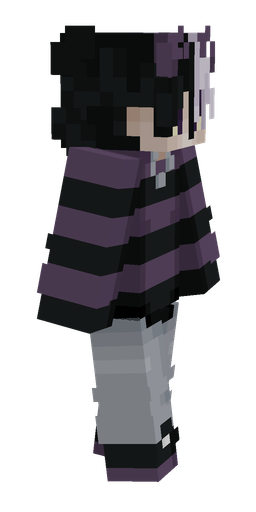 Black skin: body, right side render