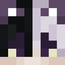 Black skin: face render