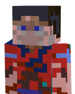 Black skin: bust render