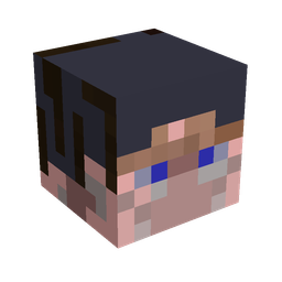 Black skin: head render