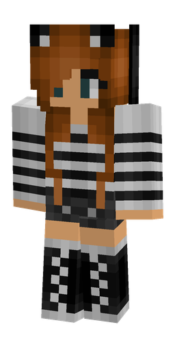 Black skin: body, front render