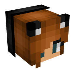 Black skin: head render