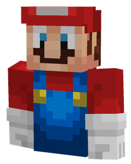 Blue skin: bust render