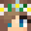 Brown skin: face render