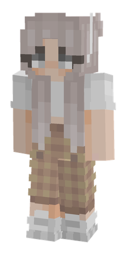 Gray skin: body, front render