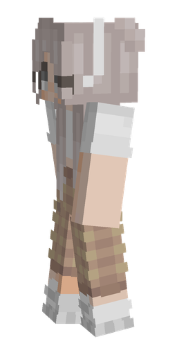 Gray skin: body, left side render