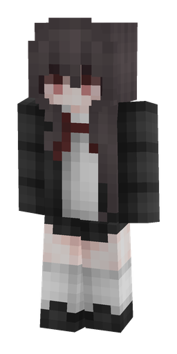 Black skin: body, front render