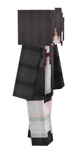 Black skin: body, right side render