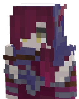 Blue skin: bust render