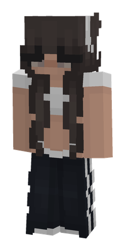 Black skin: body, front render