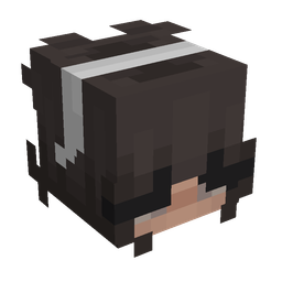 Black skin: head render