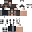 Black skin: raw texture render