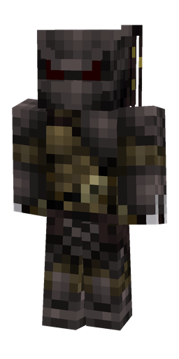Black skin: body, front render