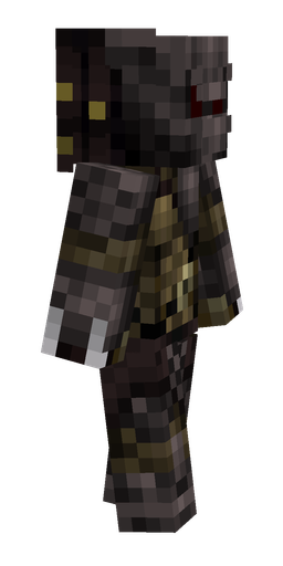 Black skin: body, right side render